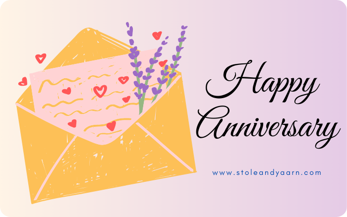Anniversary Gift Card