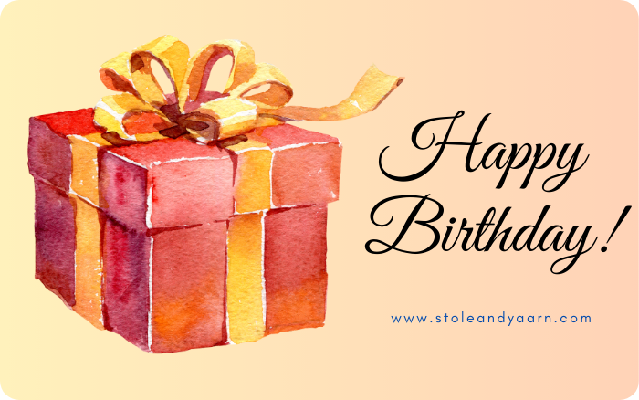 Birthday Gift Card