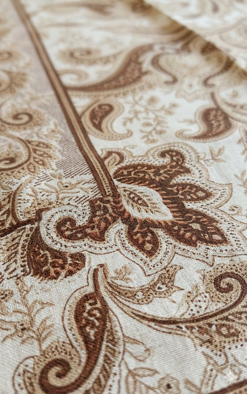 Jaipuri 6 Seater Cotton Table Cover(60 X 90 Inches) - 7909
