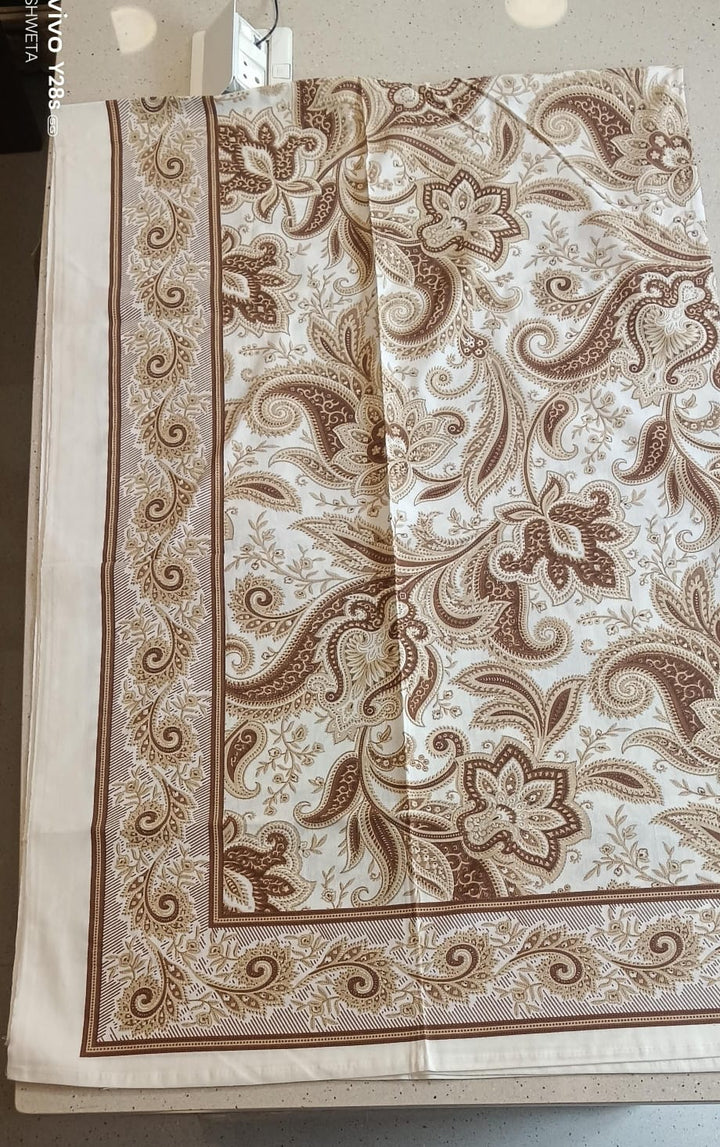 Jaipuri 6 Seater Cotton Table Cover(60 X 90 Inches) - 7909