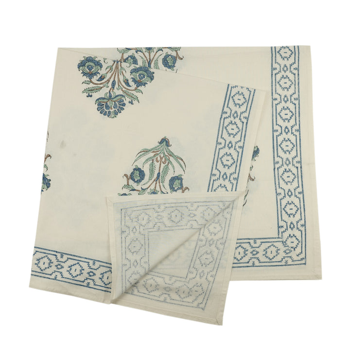 Jaipuri Square Cotton Table Cover - 8175(40 x 40 inches)