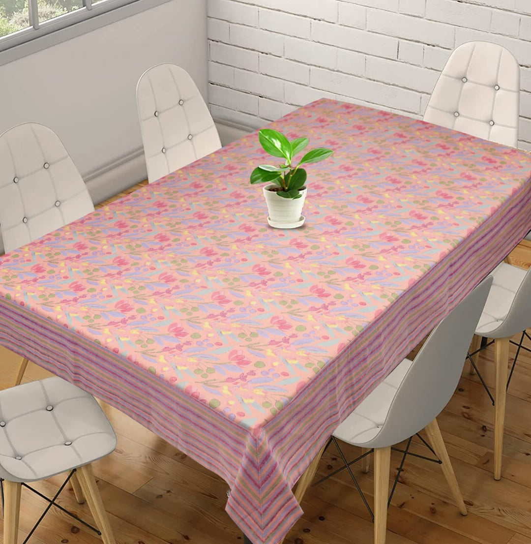 Jaipuri 4 Seater Cotton Table Cover(40 x 60 Inches) - 126
