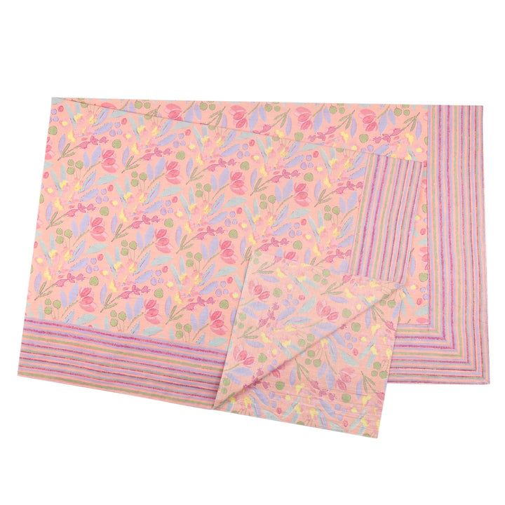 Jaipuri 4 Seater Cotton Table Cover(40 x 60 Inches) - 126