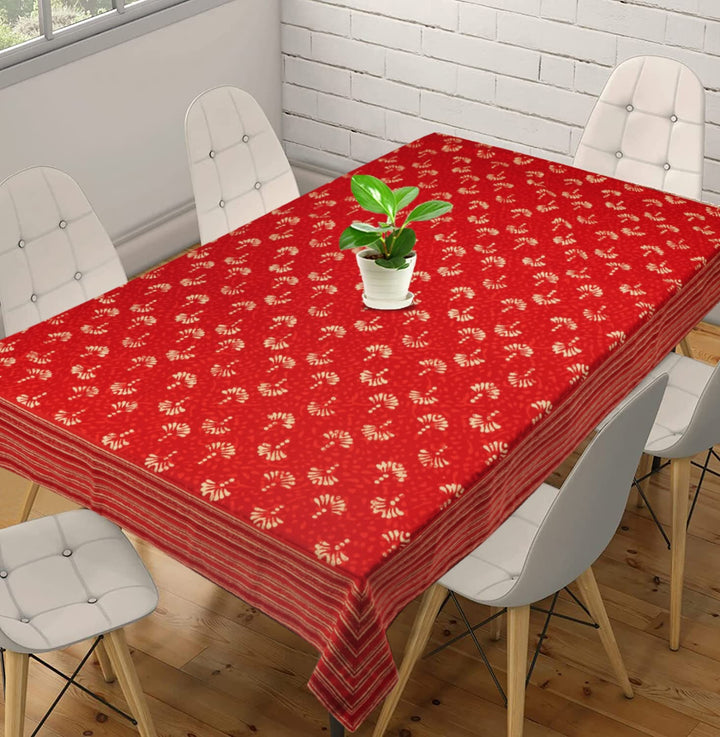 Jaipuri 4 Seater Cotton Table Cover(40 x 60 Inches) - 127