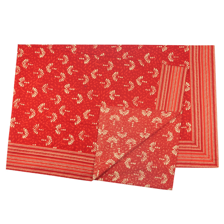 Jaipuri 4 Seater Cotton Table Cover(40 x 60 Inches) - 127