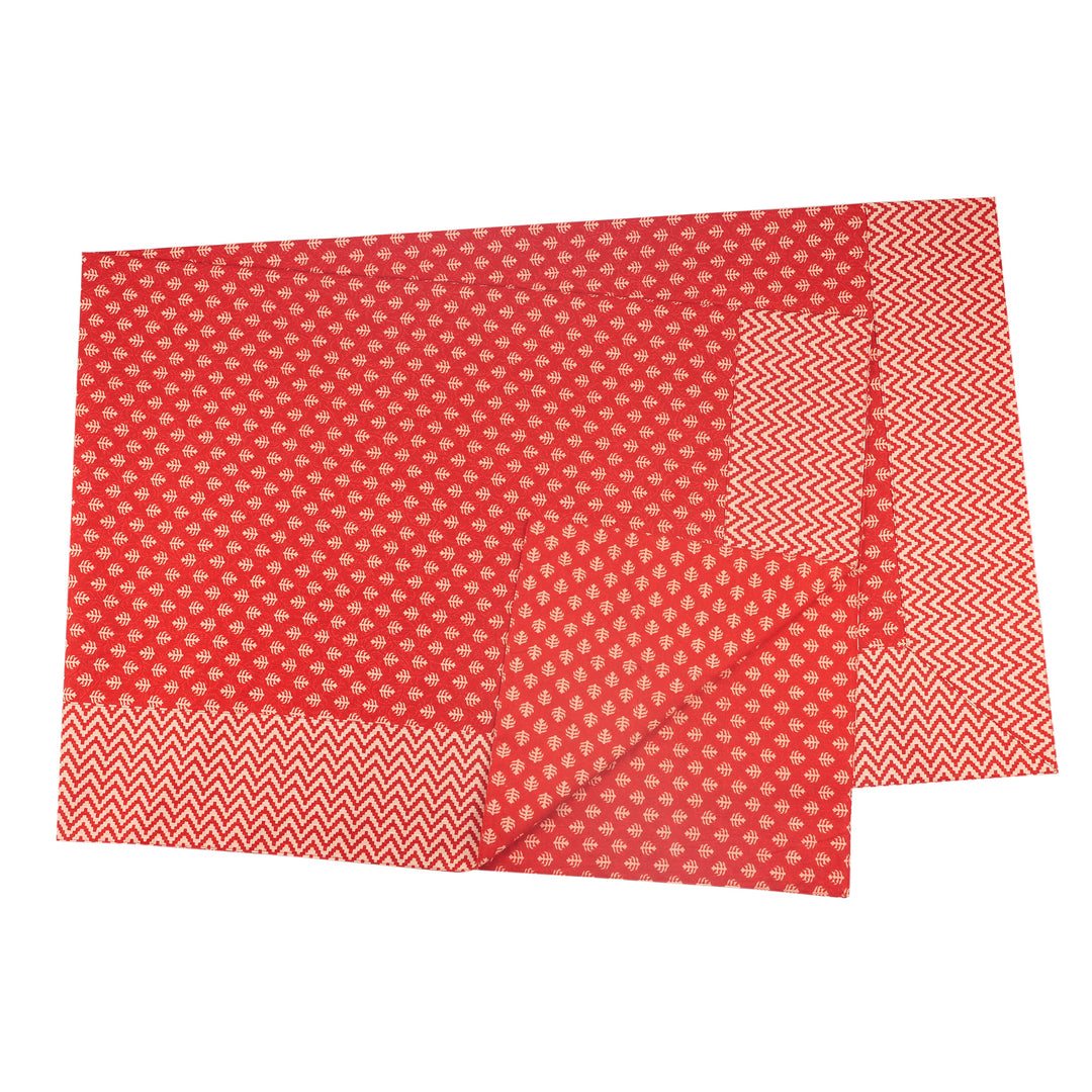Jaipuri 4 Seater Cotton Table Cover(40 x 60 Inches) - 128
