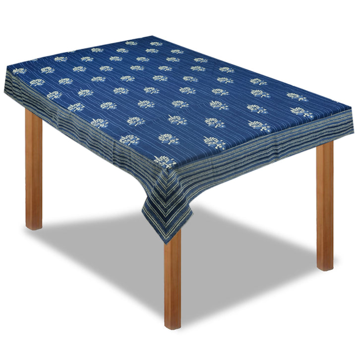 Jaipuri 4 Seater Cotton Table Cover (40 x 60 Inches)- 131