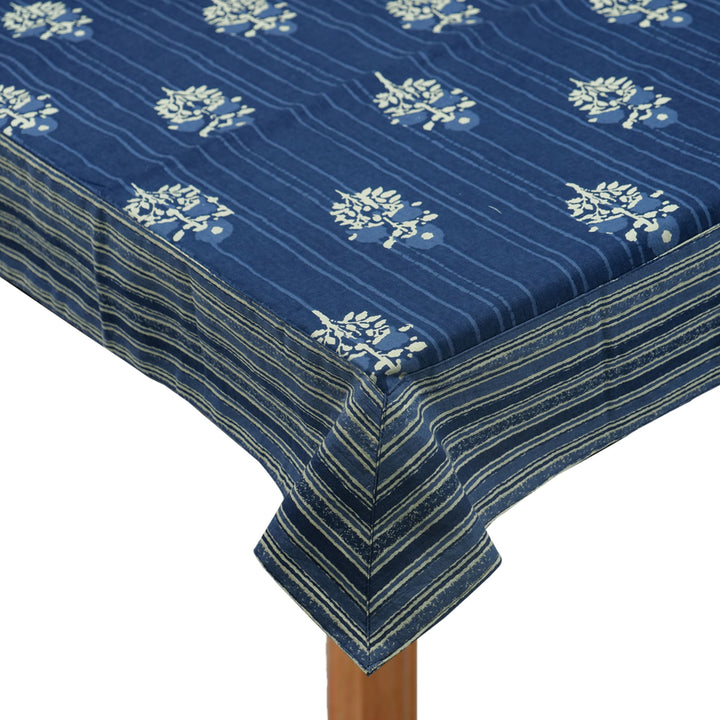 Jaipuri 4 Seater Cotton Table Cover (40 x 60 Inches)- 131
