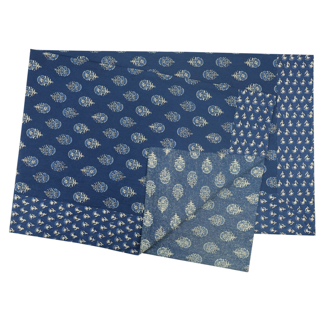 Jaipuri 4 Seater Cotton Table Cover (40 x 60 Inches)- 131