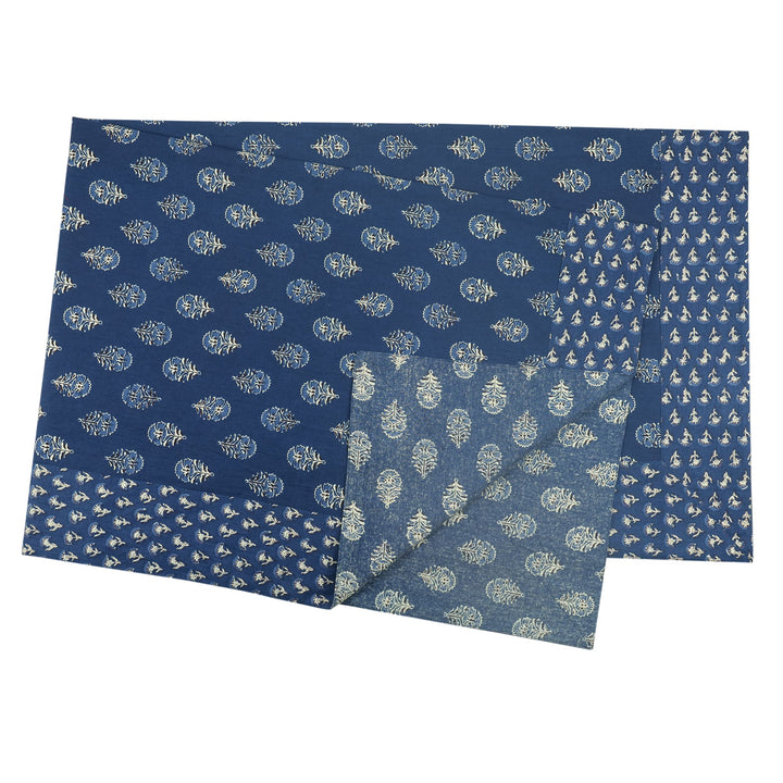 Jaipuri 4 Seater Cotton Table Cover (40 x 60 Inches)- 131