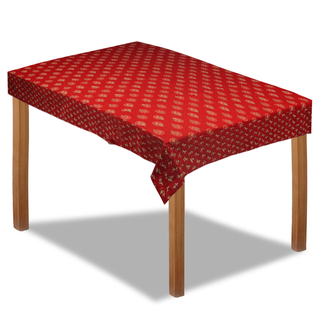 Jaipuri 4 Seater Cotton Table Cover(40 x 60 Inches) - 133