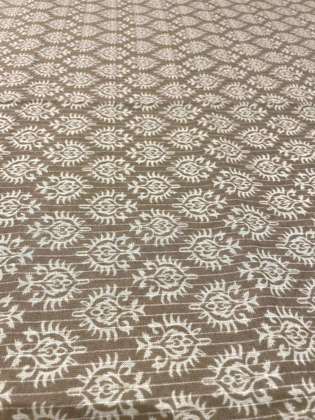 Camel Surya Ashoka 100% Cotton 6 Seater Table Cover(60 x 90 inches)