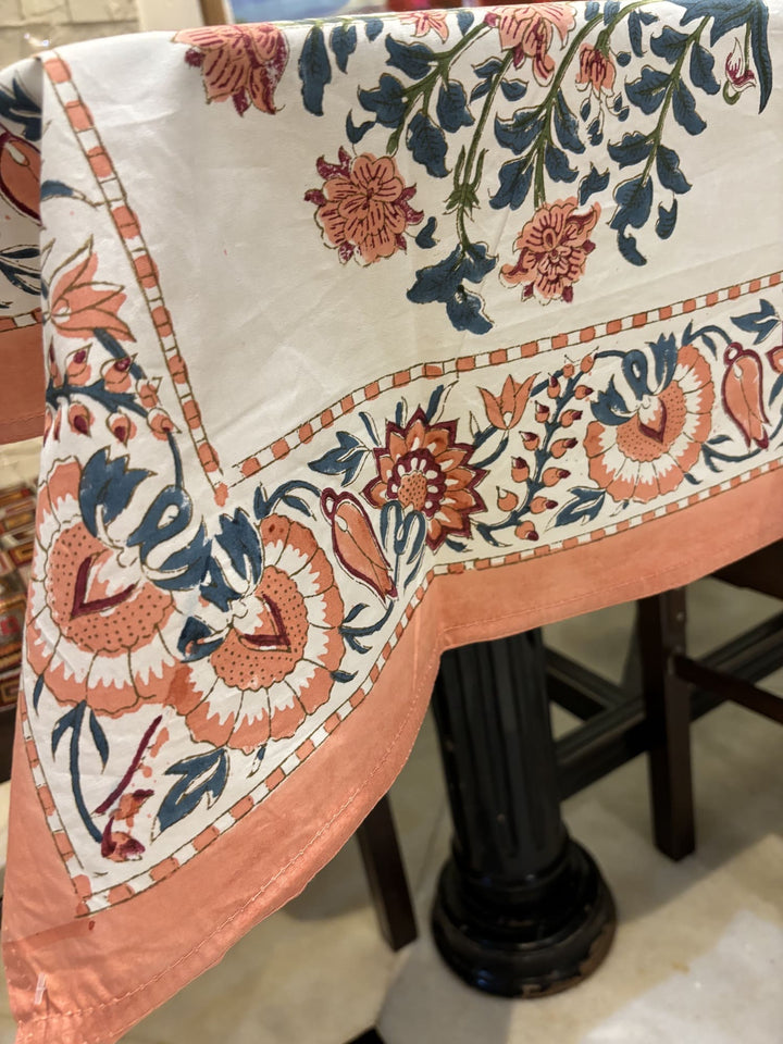 Gulzar 100% Cotton 8 Seater Table Cover (60 x 108 inches)