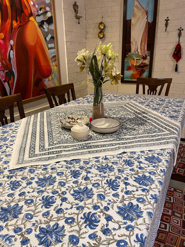 6 Seater & Square Table Cover Combo Set - 162