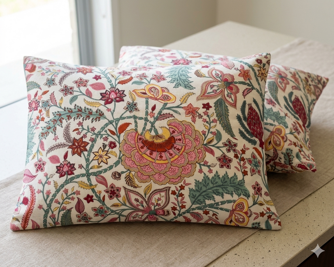Gulnaar Royale King Size(108 x 108 Inches) Bedsheet (Multicolor)- 123