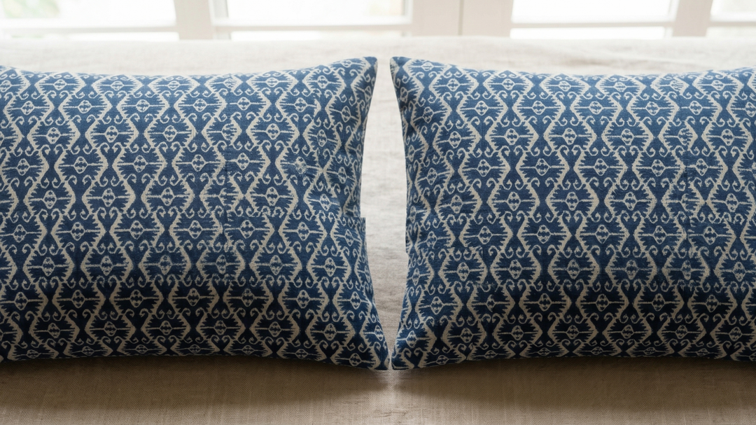 Gulnaar Royale Elite Queen Size (90 x 108 Inches)Indigo Bedsheet (Blue)- 110