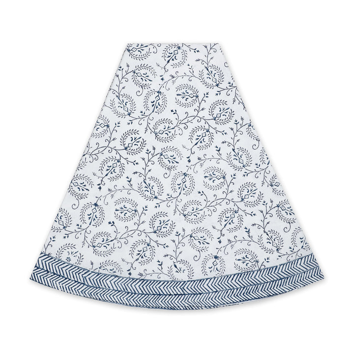 Mughal Trellis 100% Cotton Round Table Cover - 60/72 inches