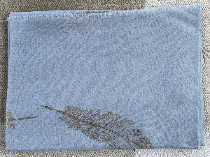 The Ice Blue & Champagne — His & Her Stole Gift Set- 03