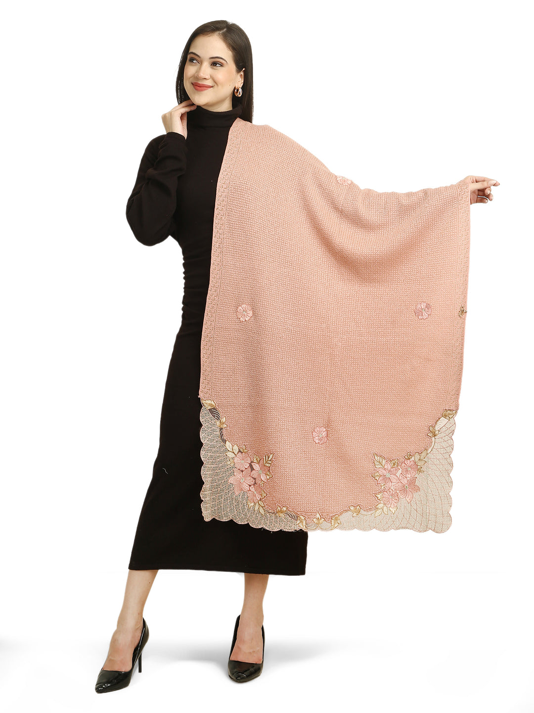 Posy Gliteratti Stole - Acrylic - 481