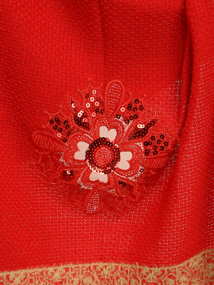 Embellished Gliteratti Stole - Acrylic - 486