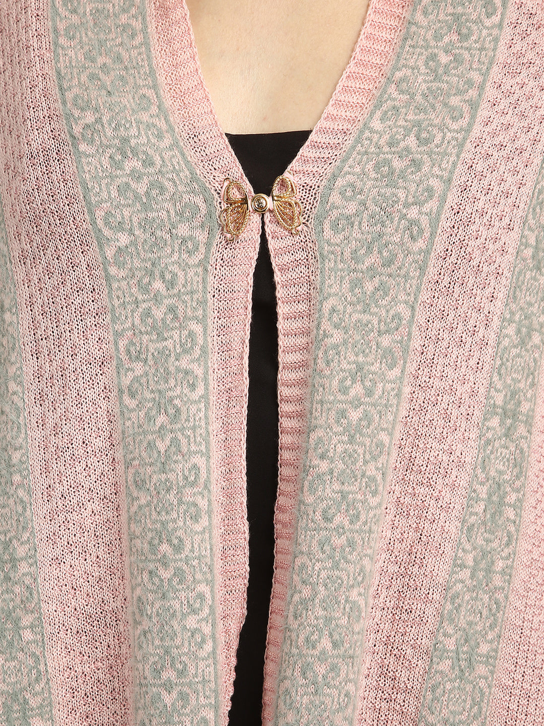 Embellished Gliteratti Stole - Acrylic - 488