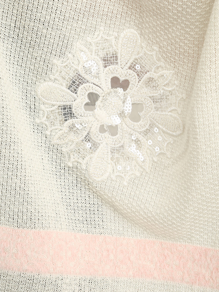 Embellished Gliteratti Stole - Acrylic - 489