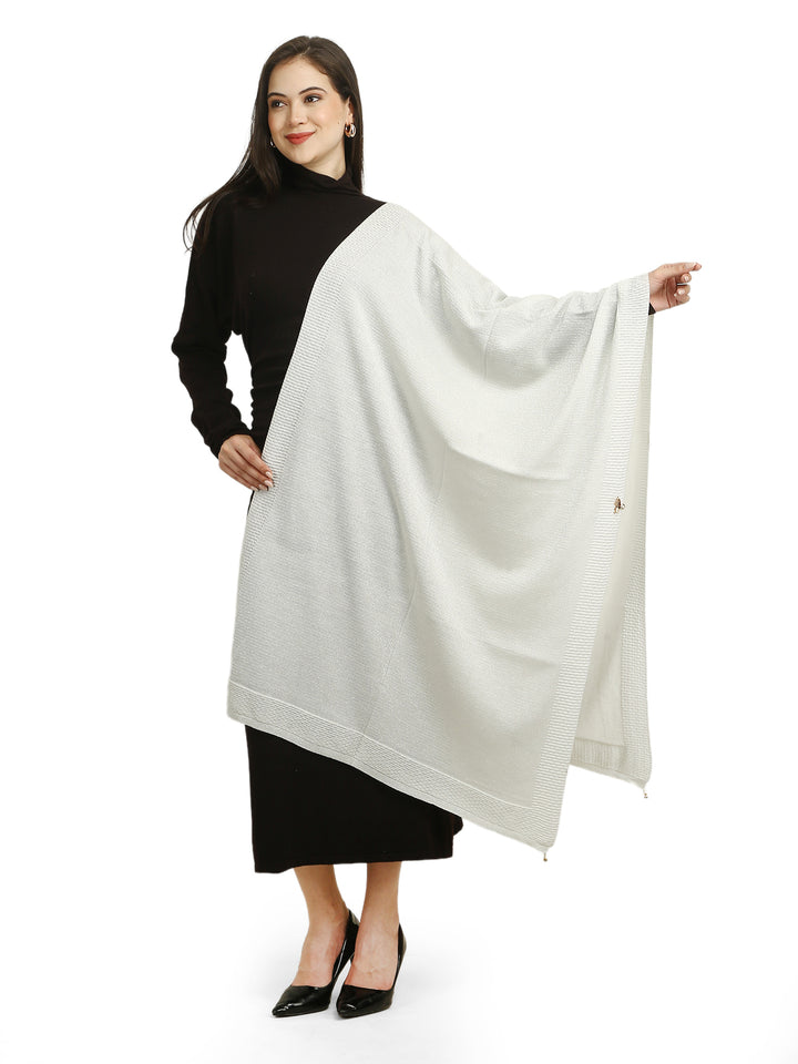 Plain Gliteraatti Stole - Acrylic - 491