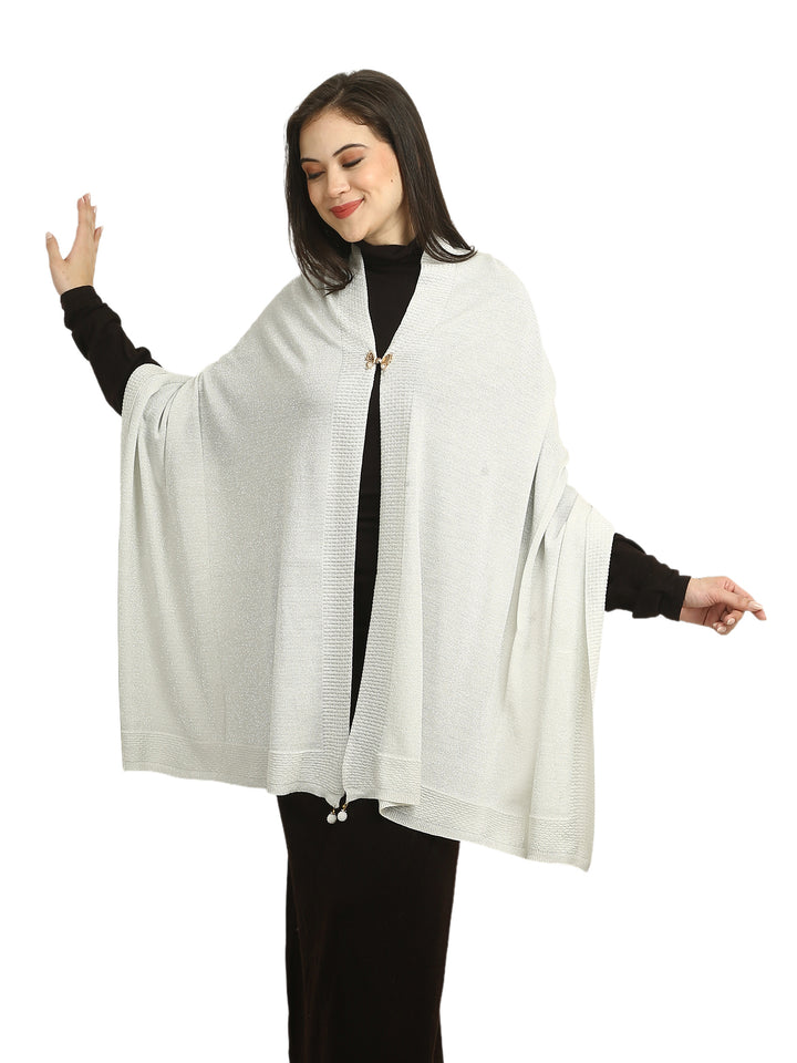 Plain Gliteraatti Stole - Acrylic - 491