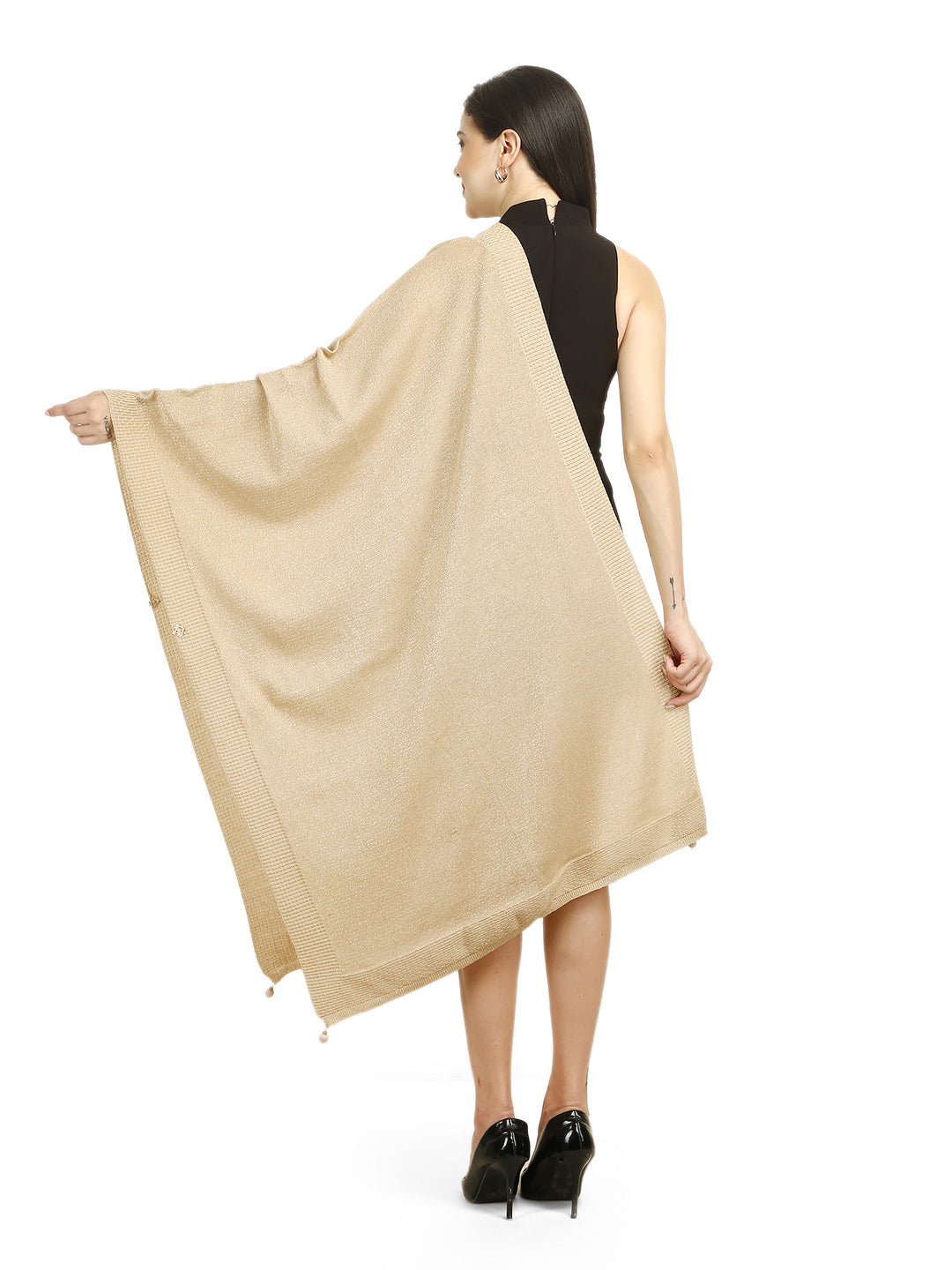 Plain Gliteraatti Stole - Acrylic - 492