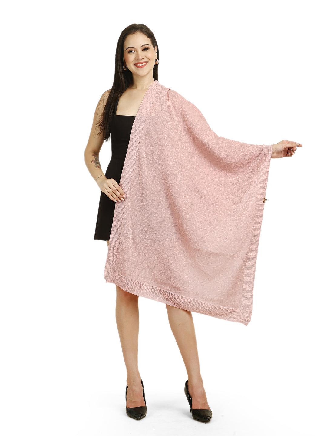 Plain Gliteraatti Stole - Acrylic - 495