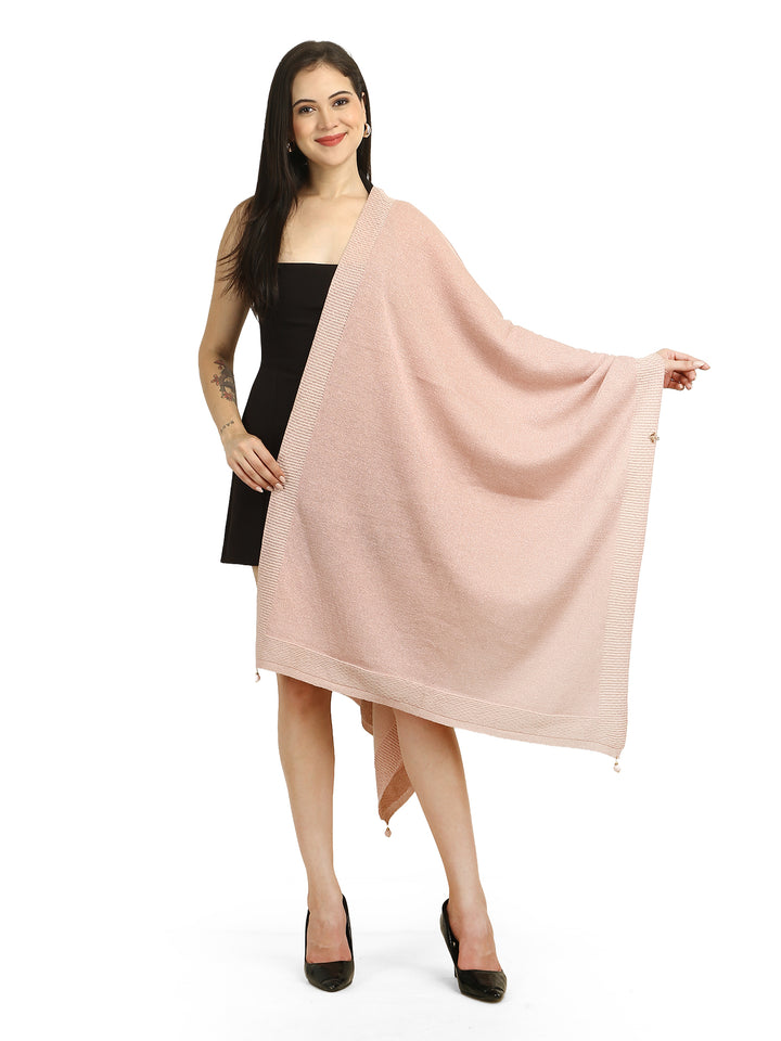 Plain Gliteraatti Stole - Acrylic - 496