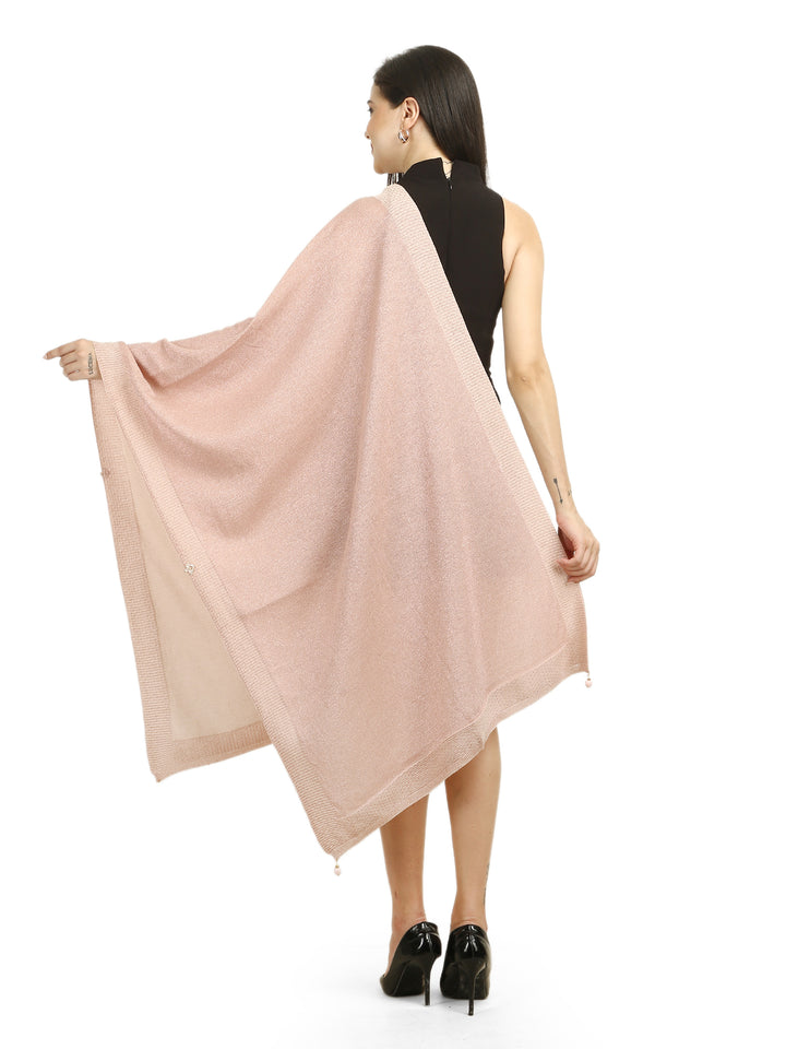 Plain Gliteraatti Stole - Acrylic - 496