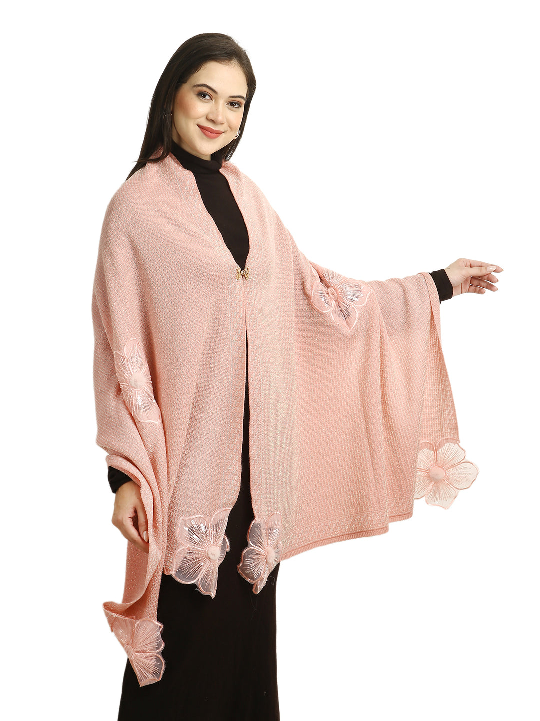 Frangipani Gliteraatti Stole - Acrylic - 502