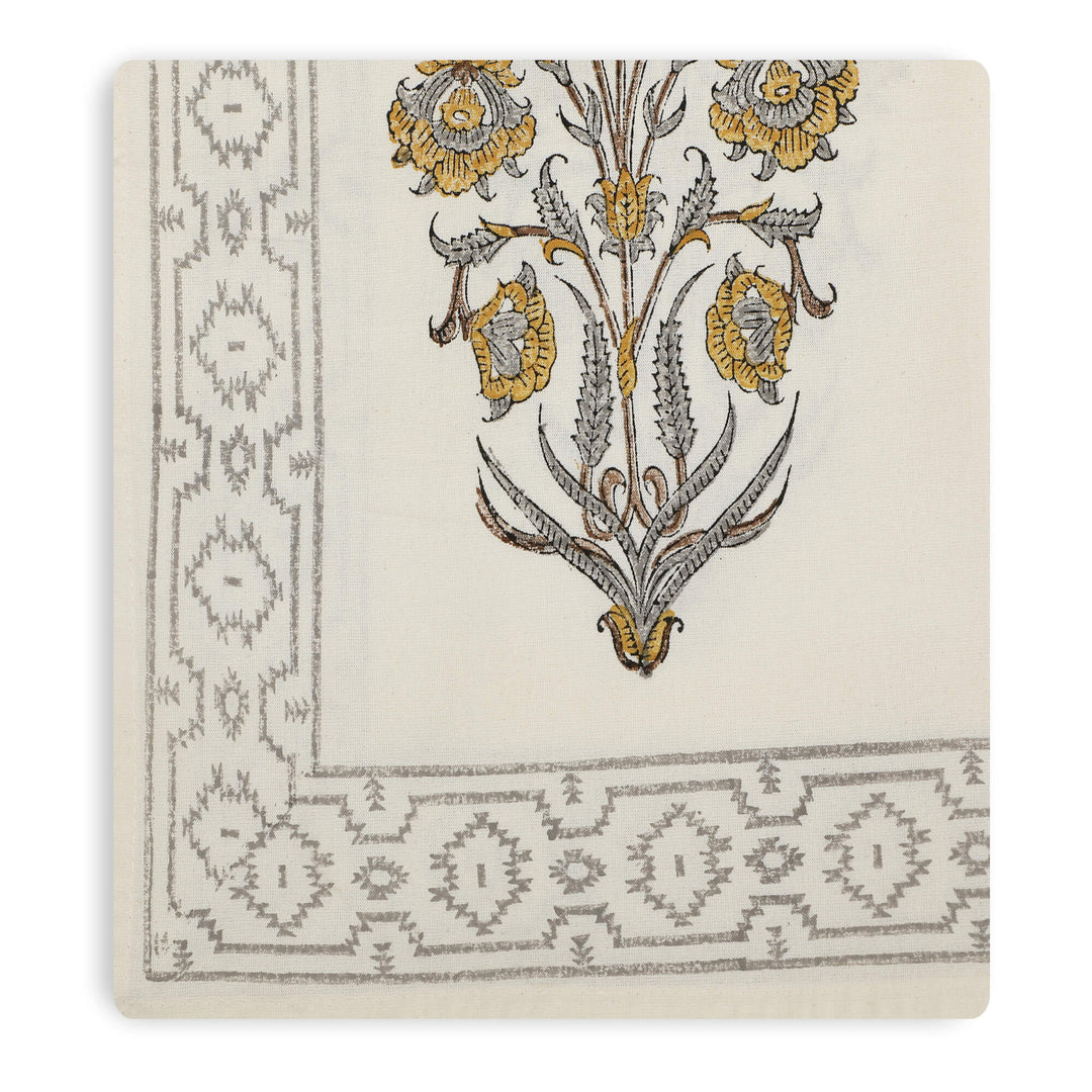 Jaipuri Square Cotton Table Cover - 100
