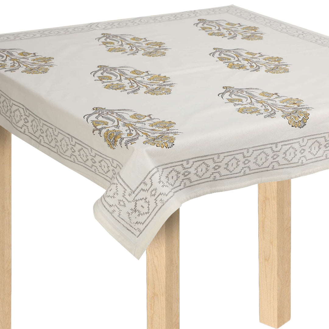 Jaipuri Square Cotton Table Cover - 100