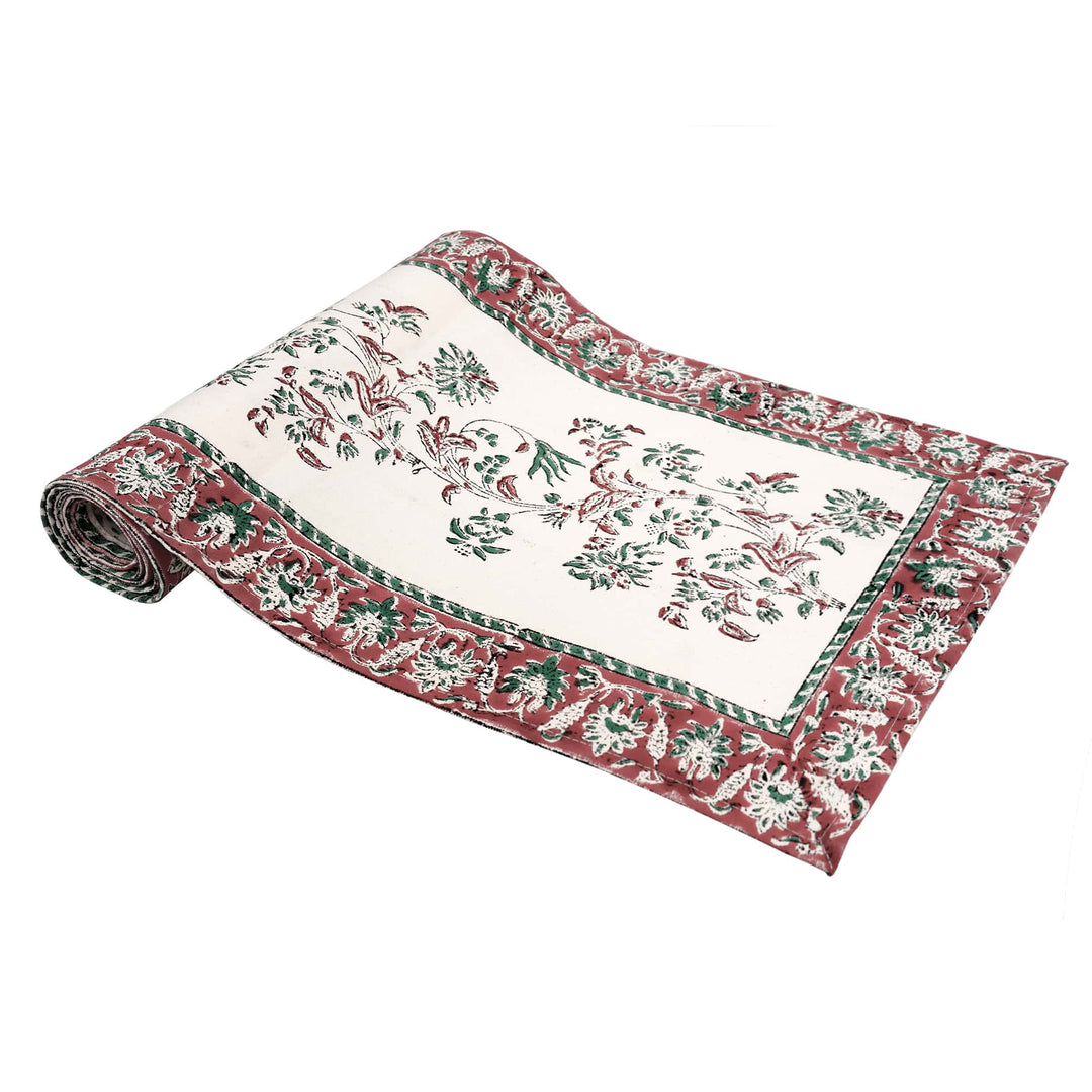 Jaipuri Cotton Table Runner - 8148