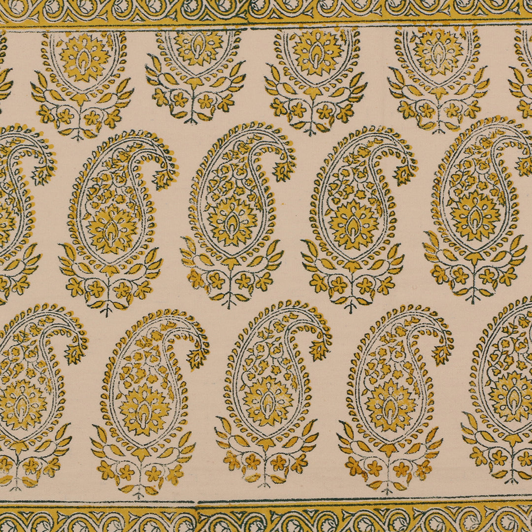 Cotton Floral & Paisley Table Runner - 14