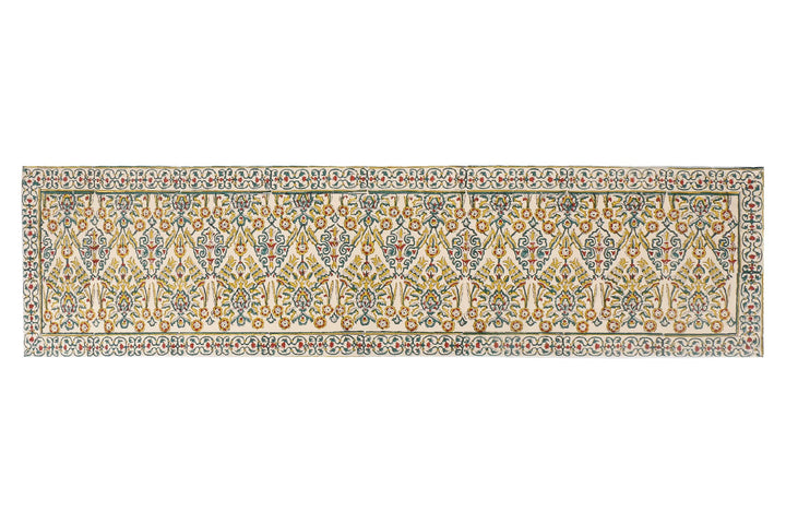 Cotton Floral & Paisley Table Runner - 38