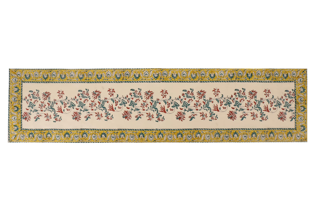 Jaipuri Cotton Table Runner - 7
