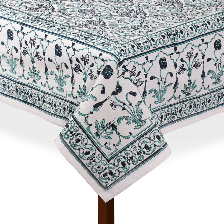 Jaipuri Square Cotton Table Cover - 7869