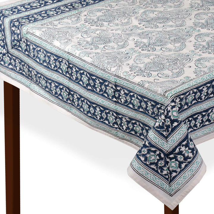 Jaipuri Square Cotton Table Cover - 7874