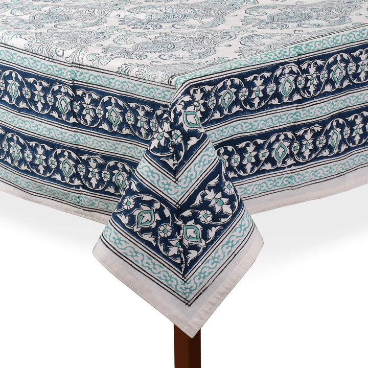 Jaipuri Square Cotton Table Cover - 7874