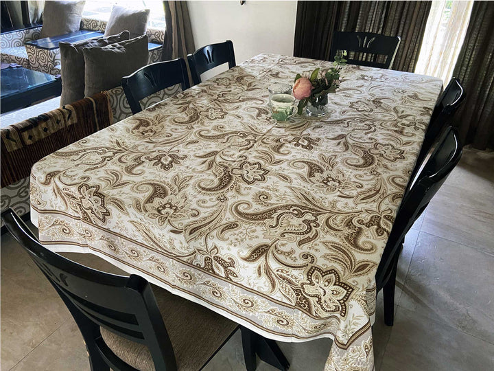 Jaipuri 6 Seater Cotton Table Cover(60 X 90 Inches) - 7909
