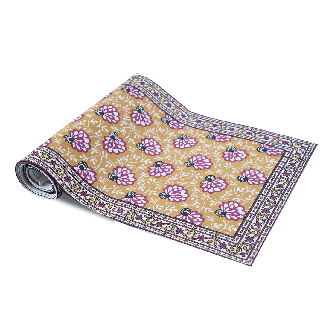 Jaipuri Cotton Table Runner - 8139 - 13x72 inches
