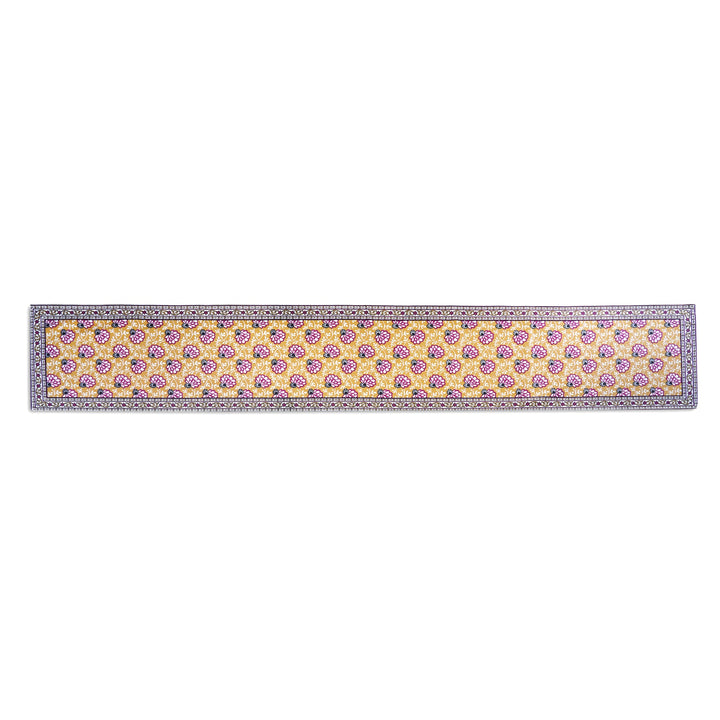 Jaipuri Cotton Table Runner - 8139 - 13x72 inches