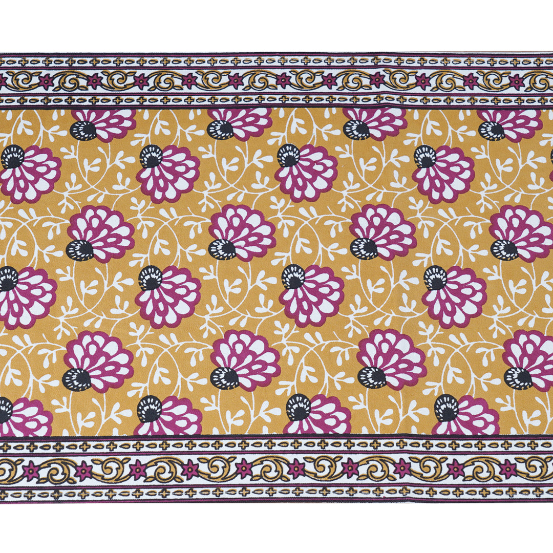 Jaipuri Cotton Table Runner - 8139 - 13x72 inches