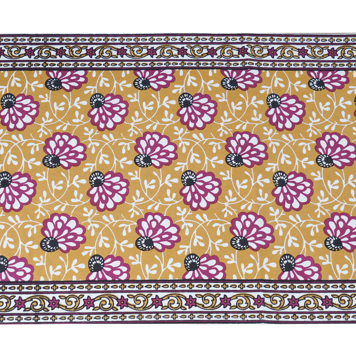 Jaipuri Cotton Table Runner - 8139 - 13x72 inches