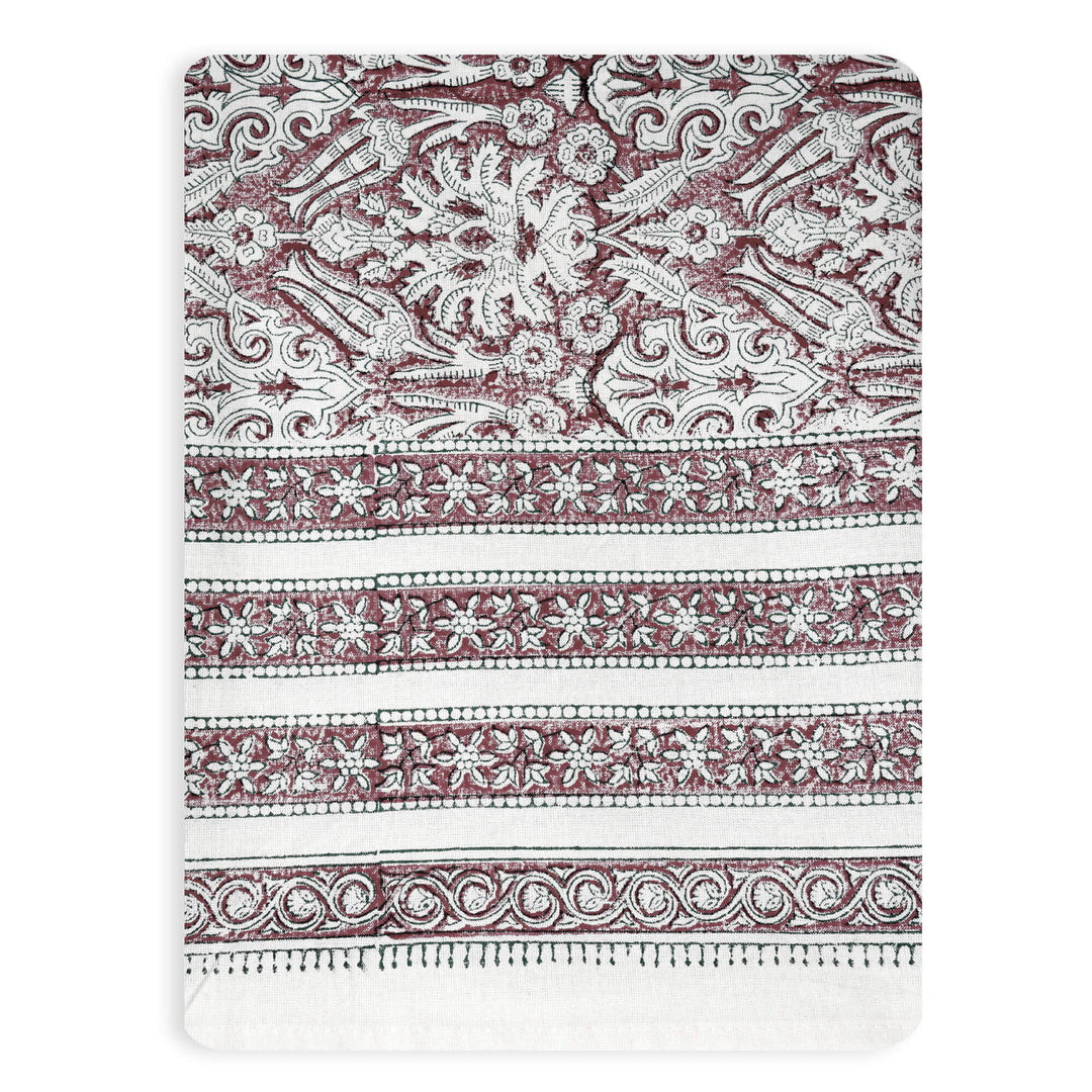 Jaipuri 4 Seater Cotton Table Cover(40 x 60 Inches) - 8199