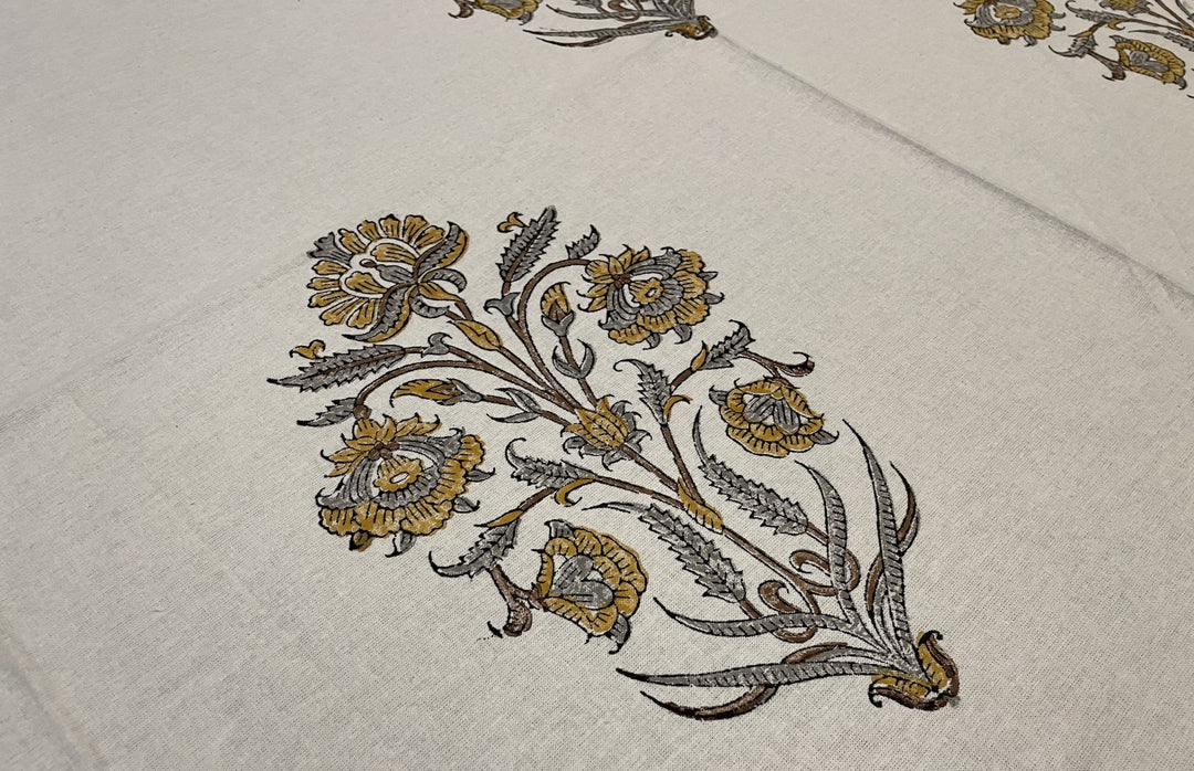 Jaipuri 4 Seater Cotton Table Cover(40 x 60 Inches) - 100