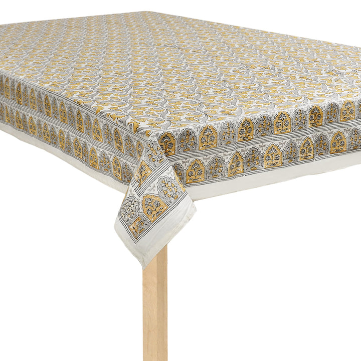 Jaipuri 4 Seater Cotton Table Cover(40 x 60 Inches) - 102